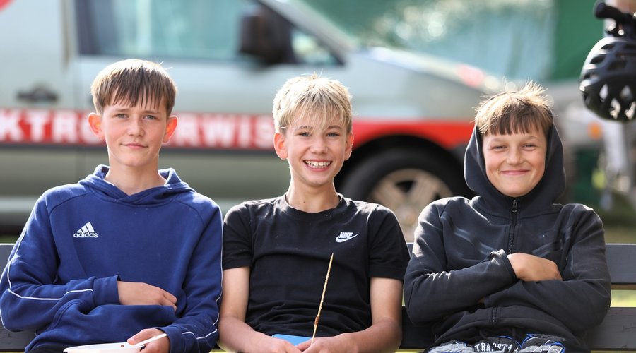 Obraz przedstawiający Gminny Dzień Dziecka w Jerzmanowej