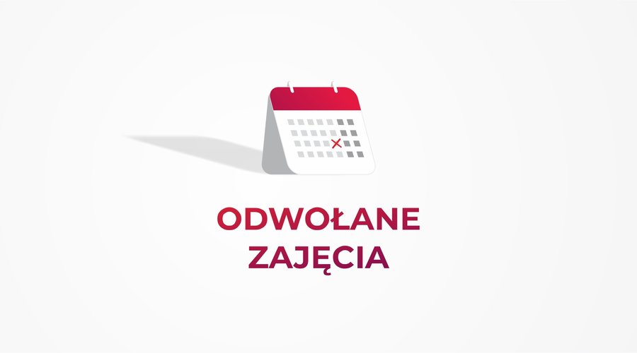 Obraz przedstawiający ODWOŁANE ZAJĘCIA 