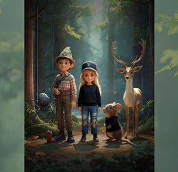 Obraz przedstawiający Spektakl - Ziemia na okrągło