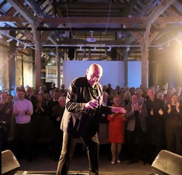 Obraz przedstawiający Występ Marcina Dańca w Stodole Kultury