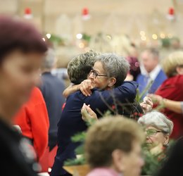 Obraz przedstawiający Świąteczna Atmosfera w Stodole Kultury - Wieczerza Wigilijna