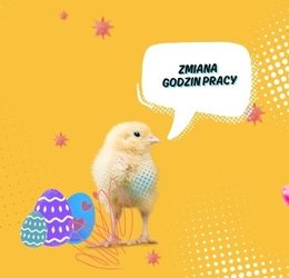 Obraz przedstawiający Informacja - ZMIANA GODZIN PRACY