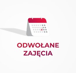 Obraz przedstawiający ODWOŁANE ZAJĘCIA 