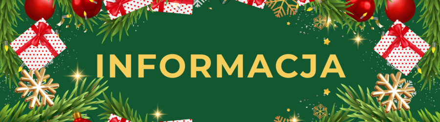 INFORMACJA - NIECZYNNE