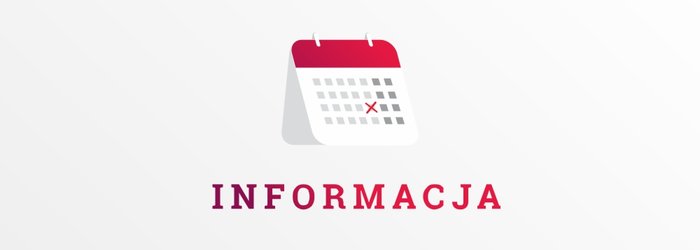 Informacja - odwołane zajęcia