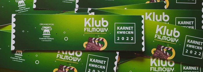 Klub filmowy - KWIECIEŃ