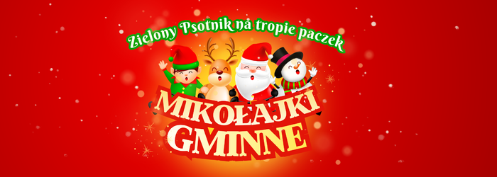 Mikołajki Gminne – Zielony Psotnik na tropie paczek!