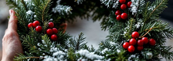 Warsztaty robienia wianków świątecznych