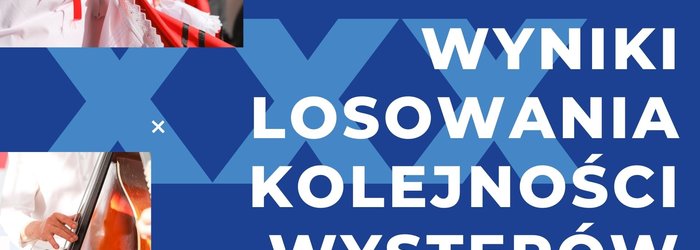 Kolejność występowania zespołów podczas XXX PZLiF Jaczów 2023