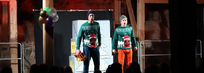 Mikołajkowy Spektakl Teatru Fuzja - Takich Świąt jeszcze nie było! 